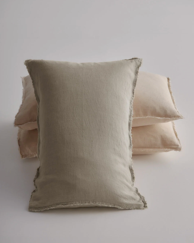 Hale Mercantile | Flocca Linen Standard Pillowcase
