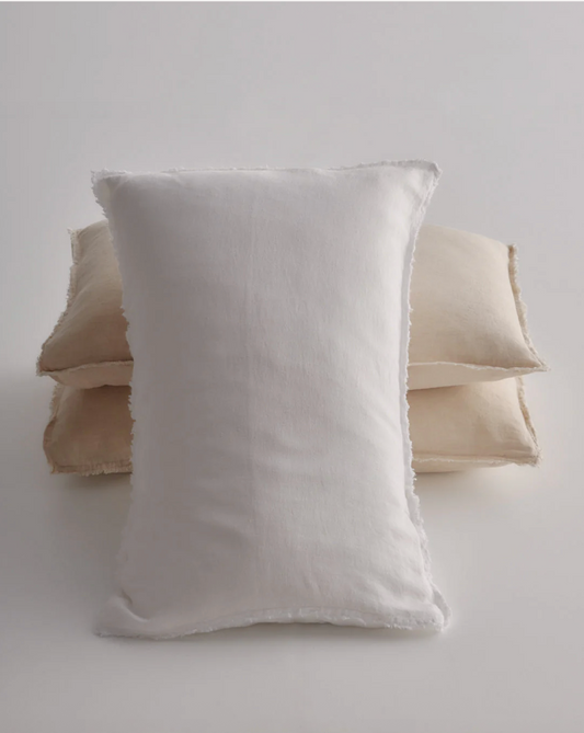Hale Mercantile Flocca Linen Standard Pillowcase