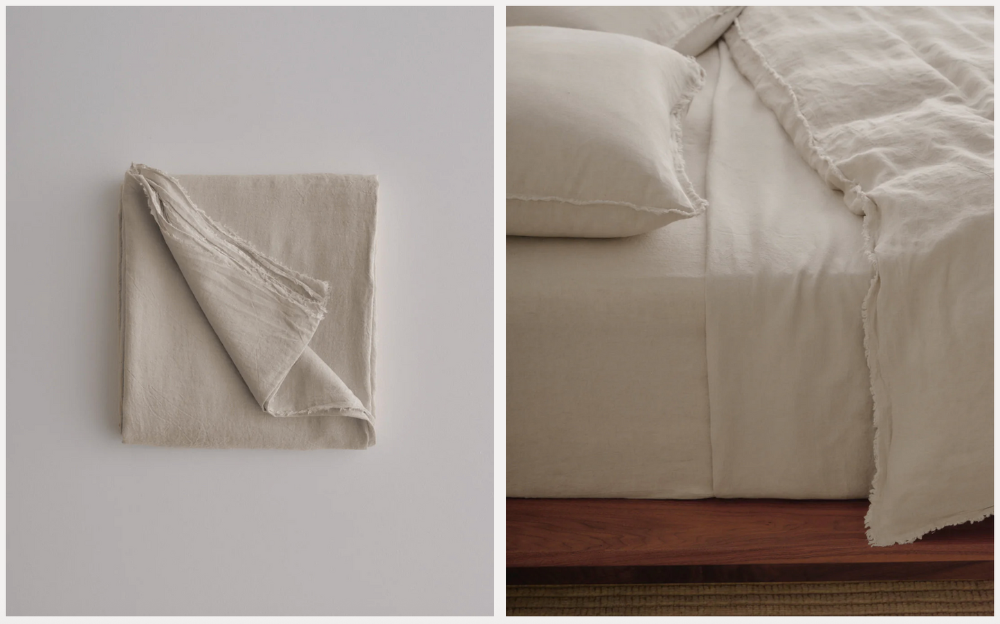 Hale Mercantile | Flocca Linen Duvet Cover | King