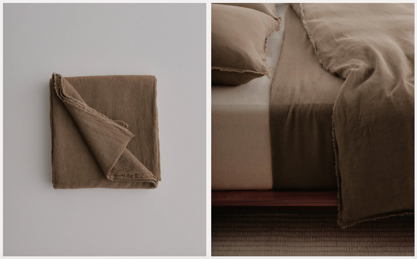 Hale Mercantile | Flocca Linen Duvet Cover | King