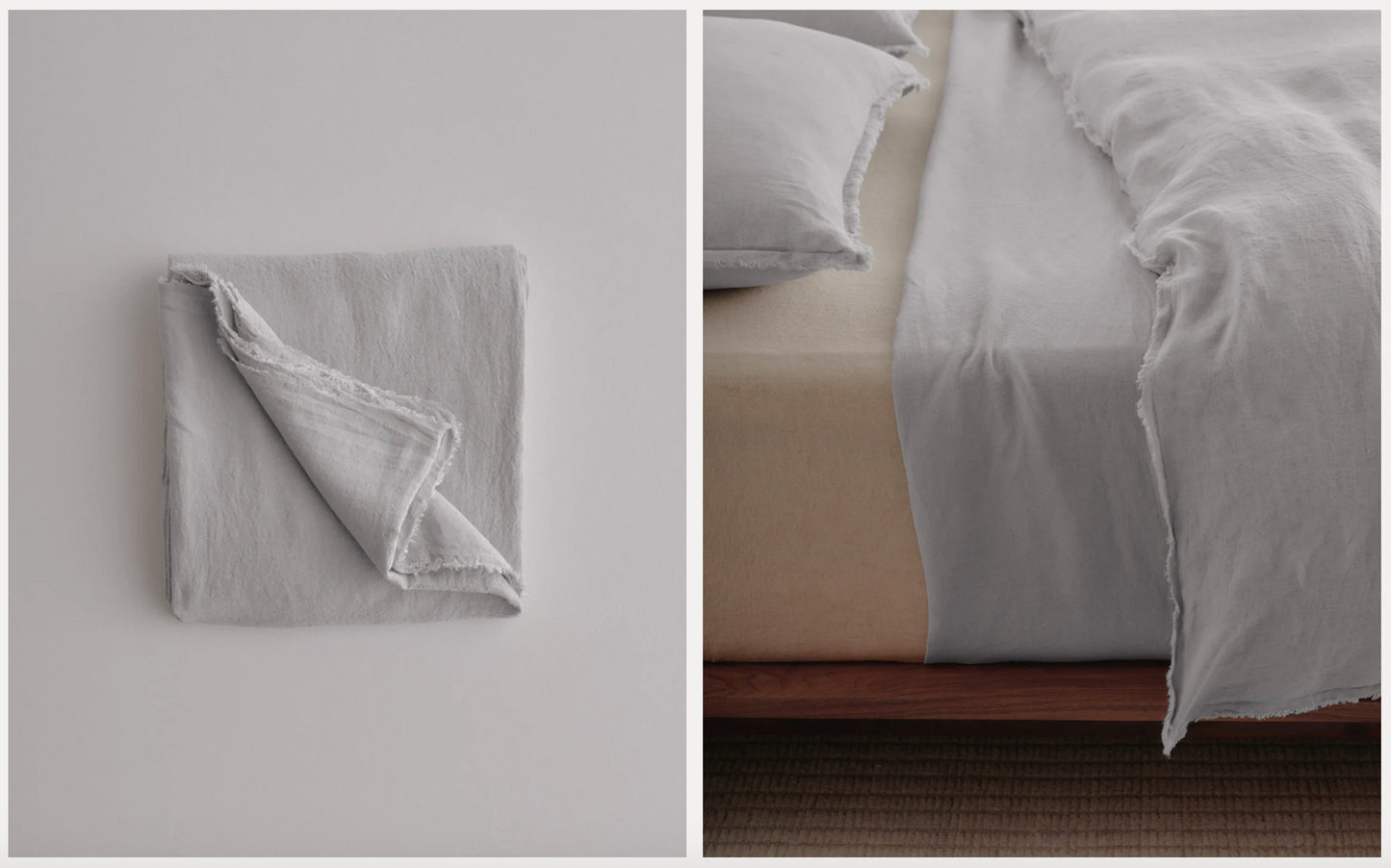 Hale Mercantile | Flocca Linen Duvet Cover | King