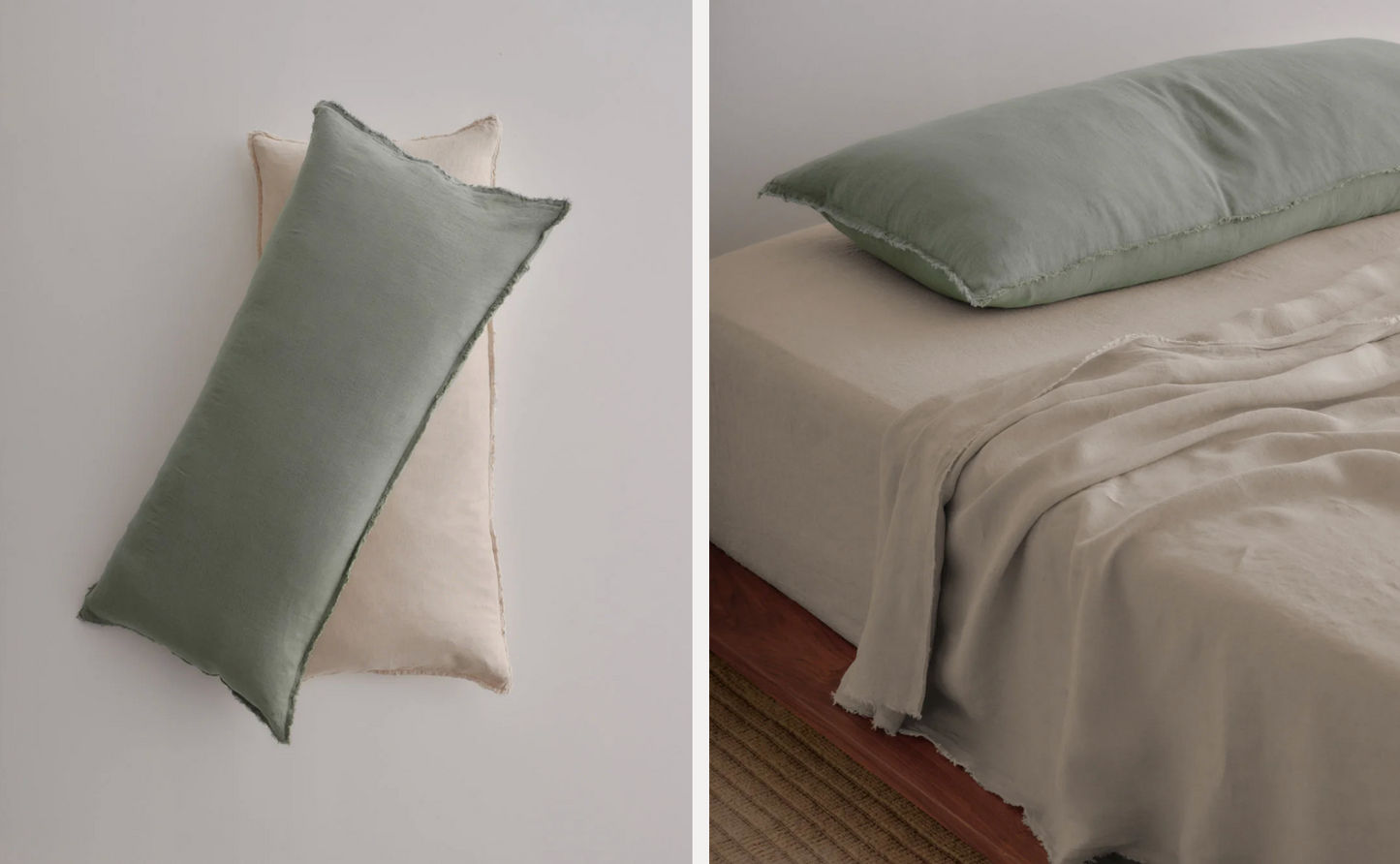 Hale Mercantile | Flocca Linen Body Cushion