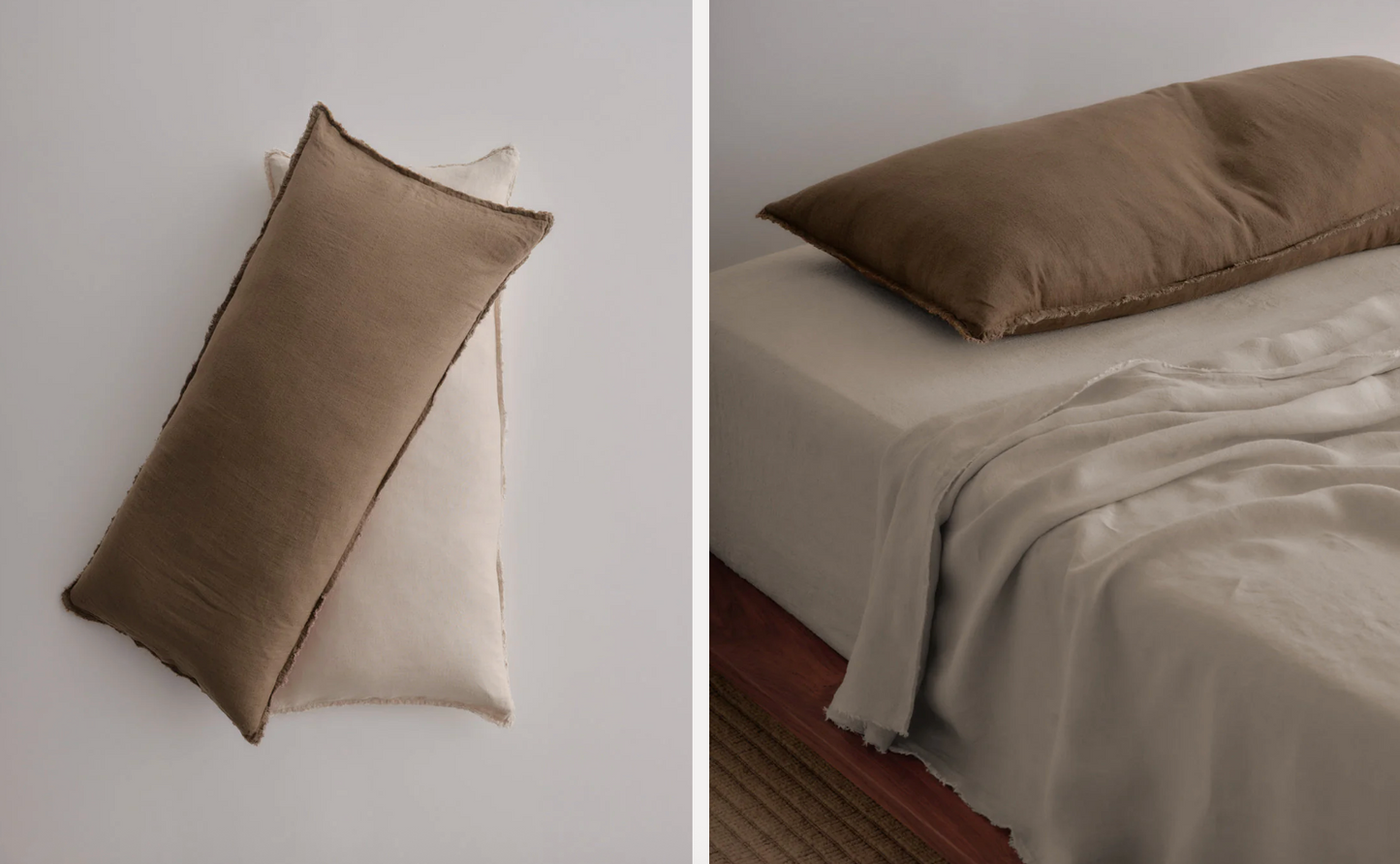 Hale Mercantile | Flocca Linen Body Cushion
