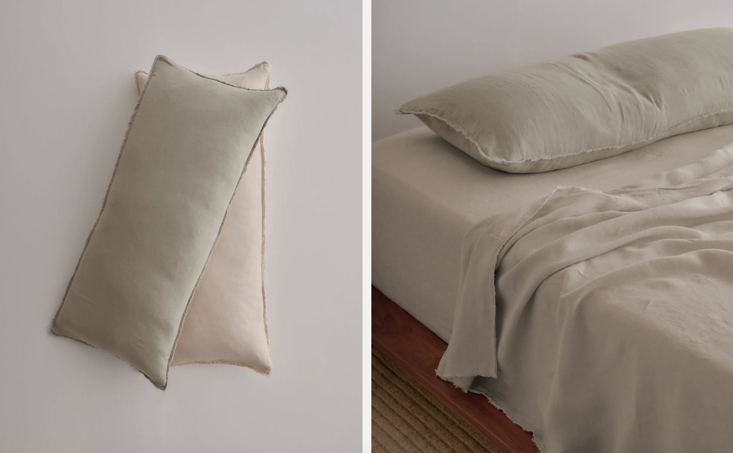 Hale Mercantile | Flocca Linen Body Cushion