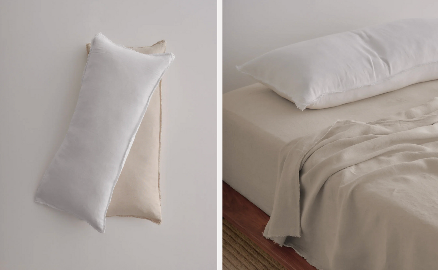 Hale Mercantile | Flocca Linen Body Cushion