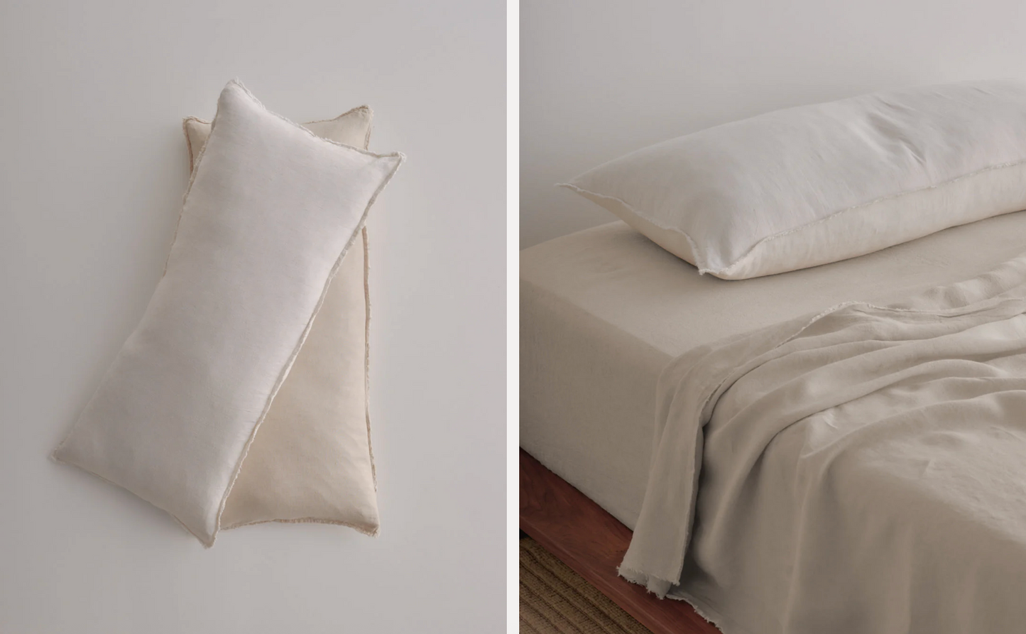 Hale Mercantile | Flocca Linen Body Cushion
