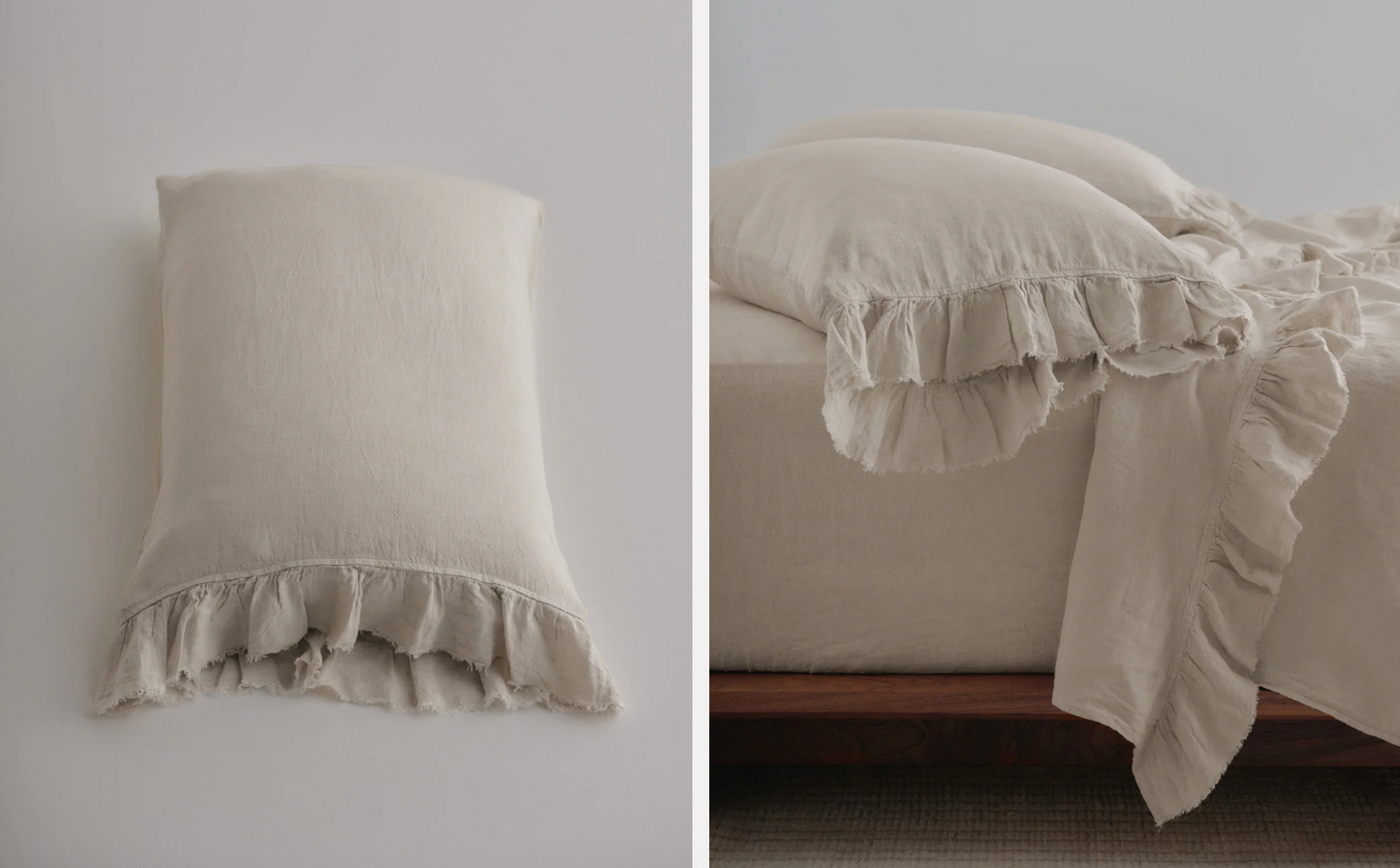 Kristine Standard Linen Pillowcases