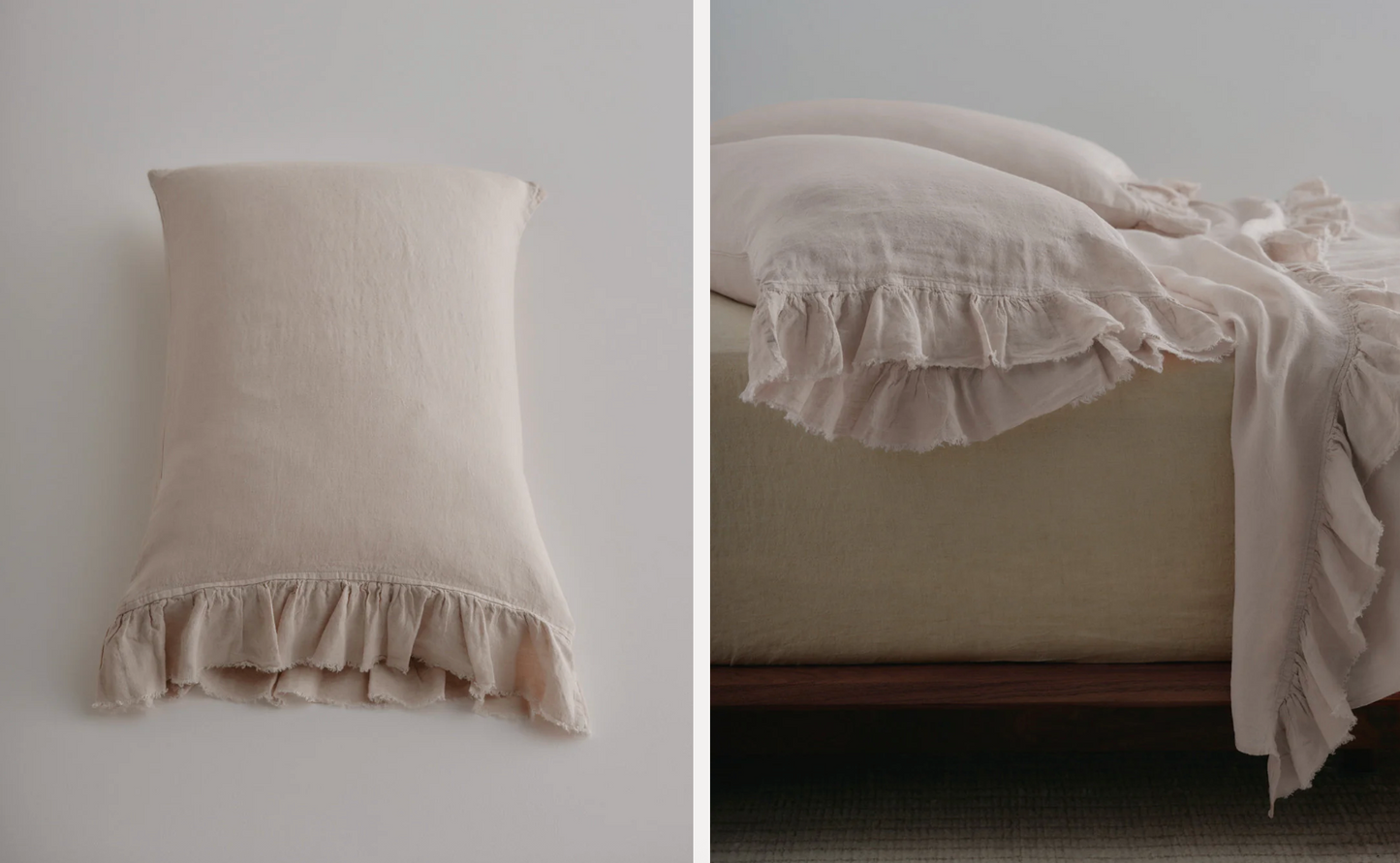 Kristine Standard Linen Pillowcases