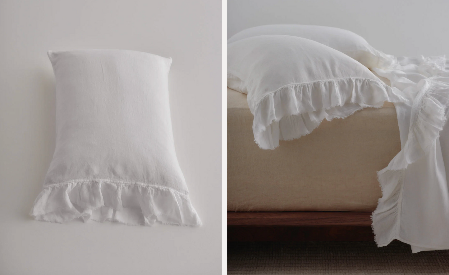 Kristine Standard Linen Pillowcases
