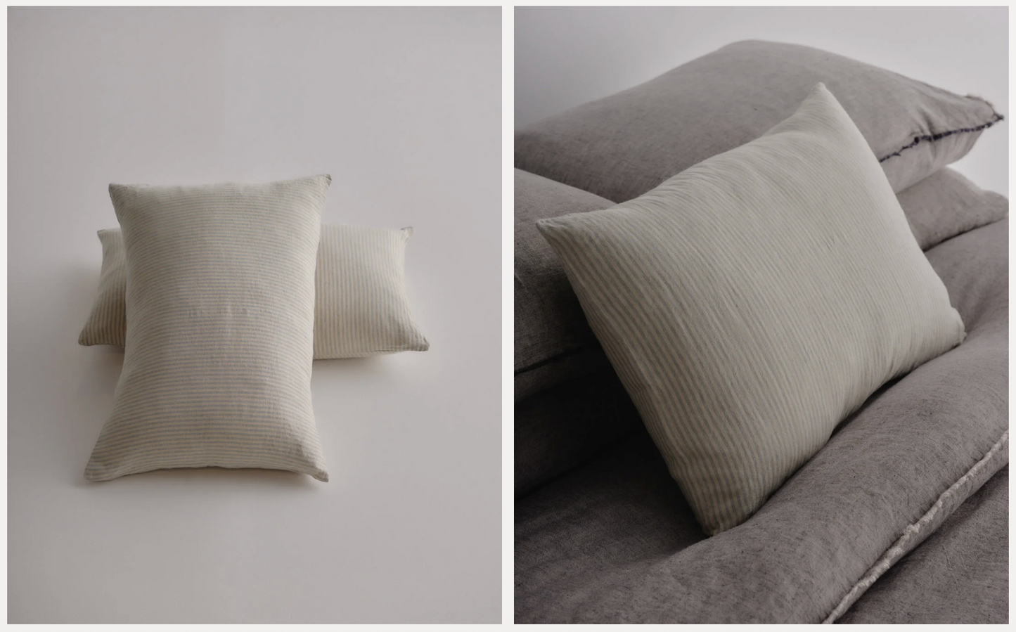 Hale Mercantile | Basix Stripe Linen Cushion