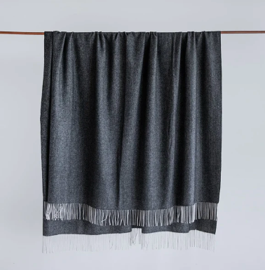 Cashmere Merino Throw | Extra Large