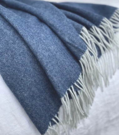 Cashmere Merino Throw | Extra Large