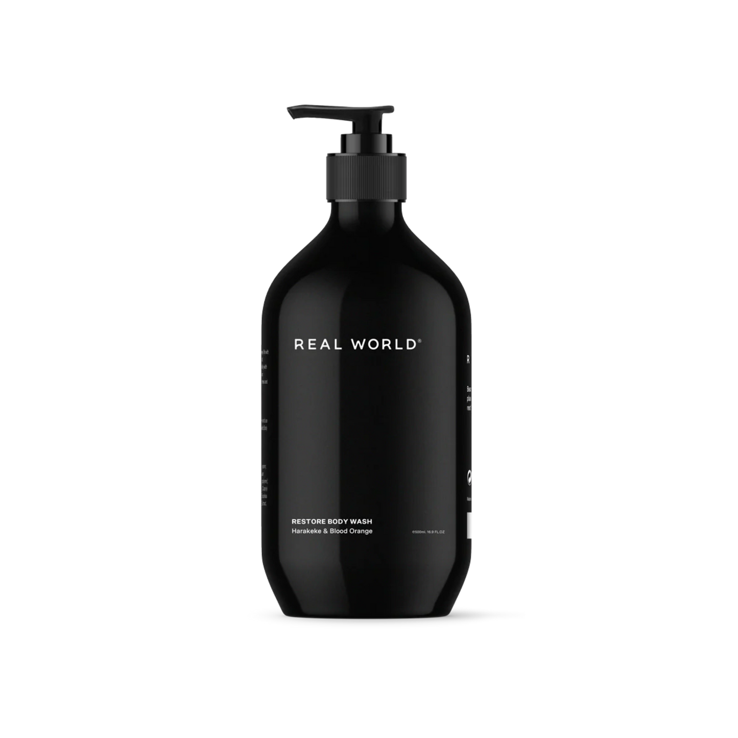 Real World Harakeke & Blood Orange Body Wash 500ml