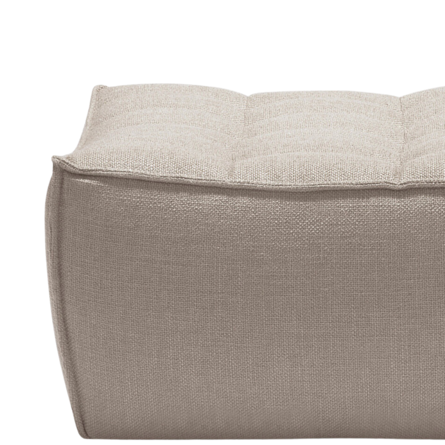 Henry Modular Foot Stool - Beige