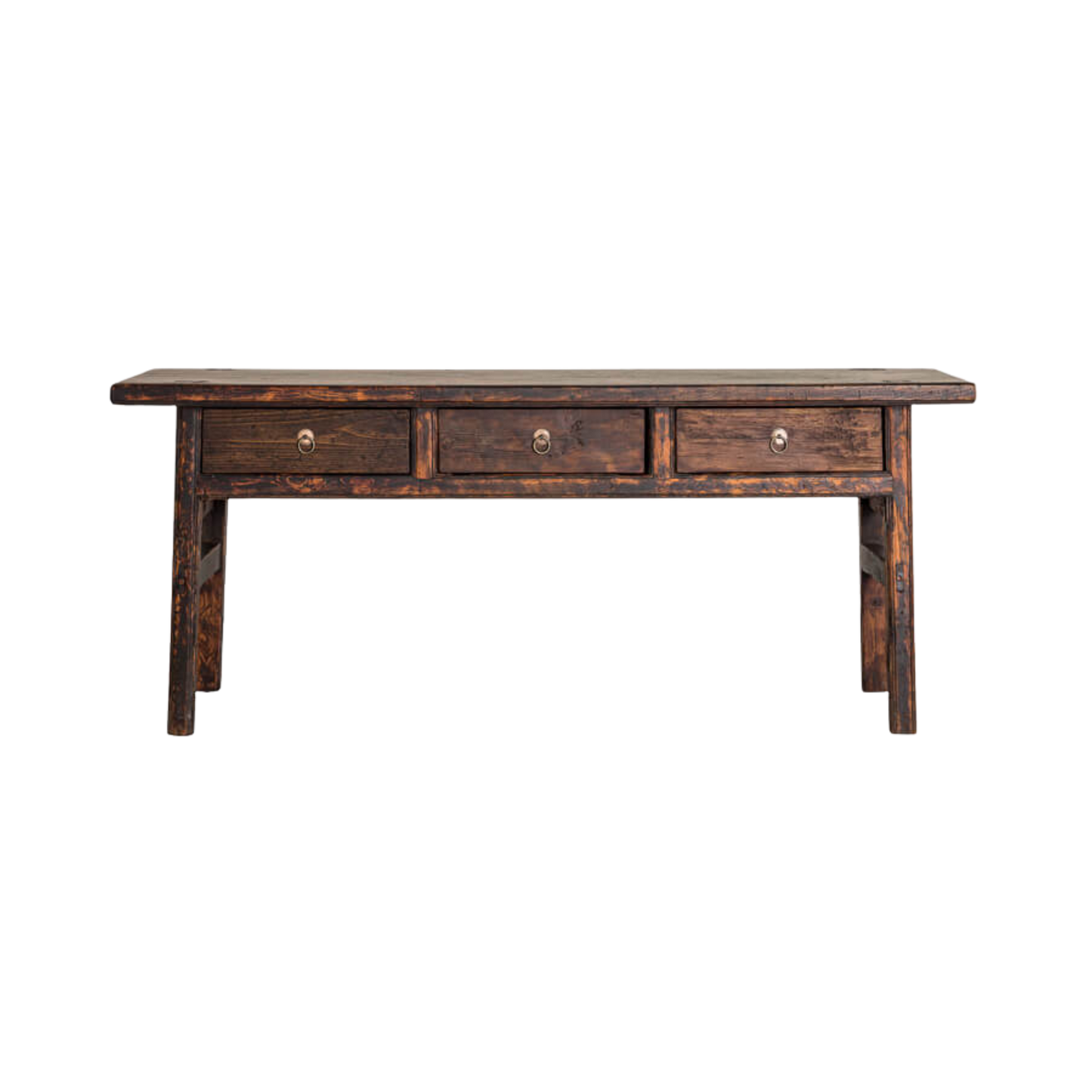 Antique Bali Console - 3 Drawer