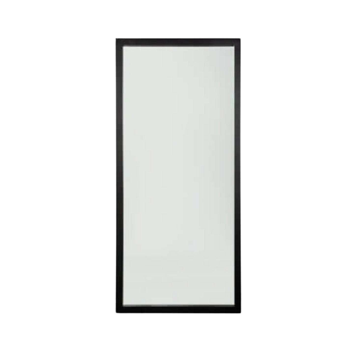 Oak Light Frame Mirror - Black