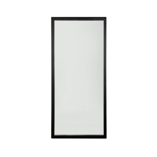 Oak Light Frame Mirror - Black