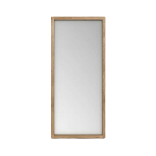 Oak Light Frame Mirror - Natural