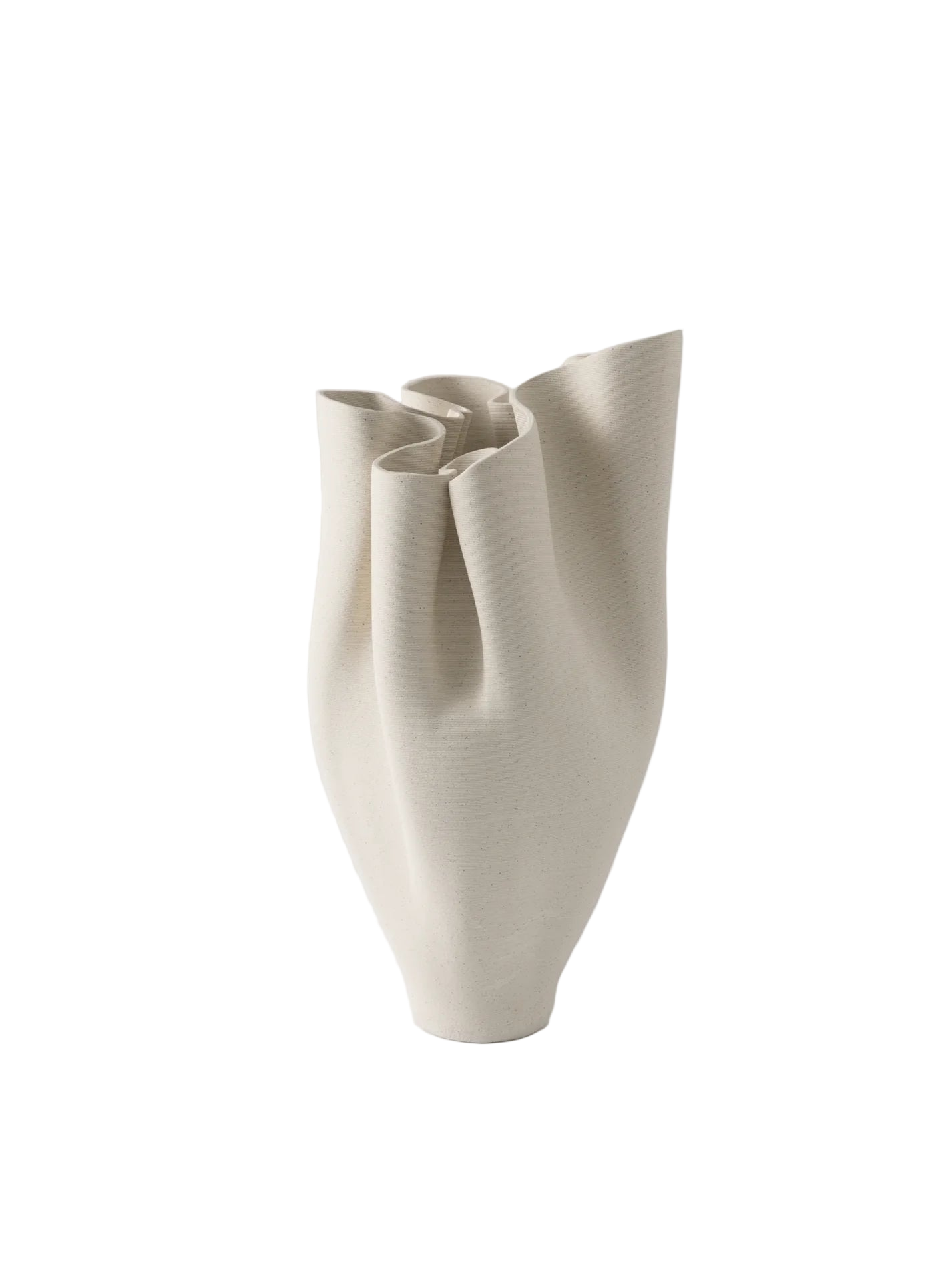 Walker Vase Large- Off White