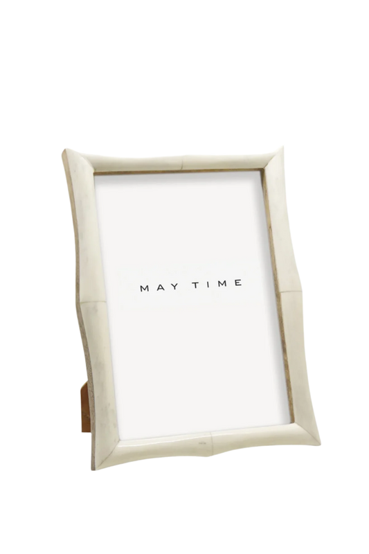 Wavy Bone Frame Cream 5x7cm