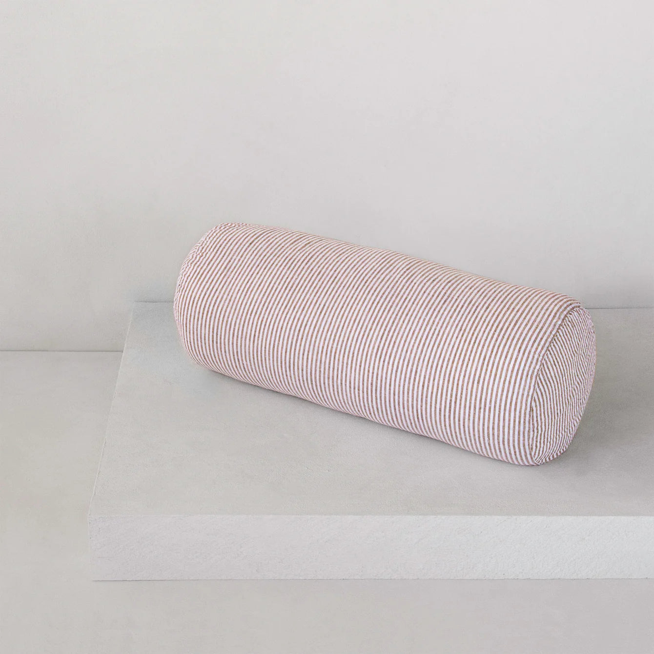 Basix Stripe Linen Bolster