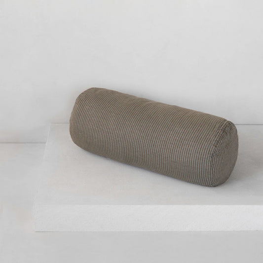 Basix Stripe Linen Bolster