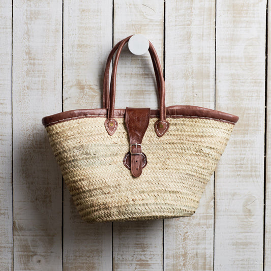 Market Bag | St Tropez | Leather Buckle
