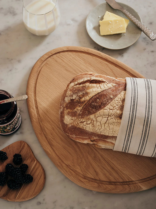 BROSTE Board | Oval | Natural
