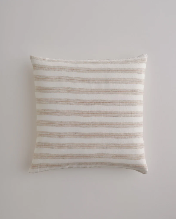 Hale Mercantile | Basix Stripe Linen Euro Pillowcase | Ayrton/Russo