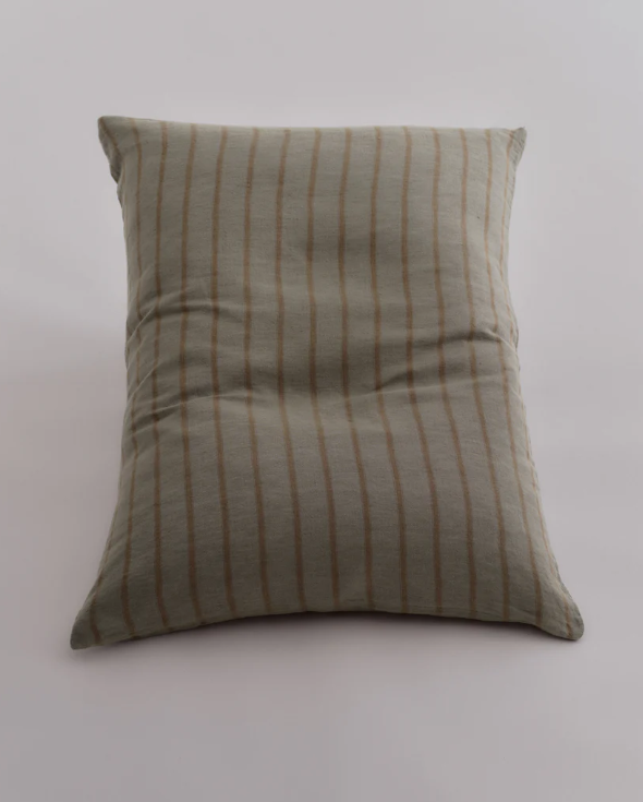 Hale Mercantile | Basix Stripe Linen Pillowcase | Mare/Bere